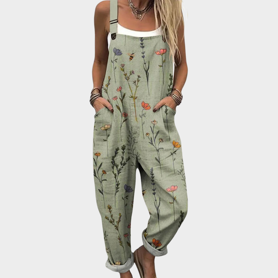 Elsa | Mönstrad bekväm jumpsuit