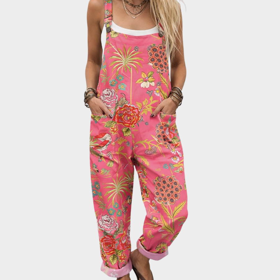 Alice | Mönstrad bekväm jumpsuit