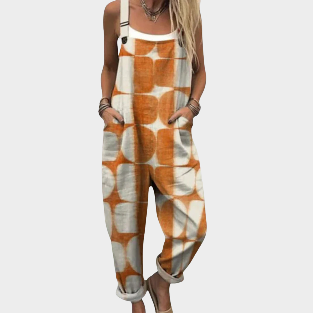 Wilma | Mönstrad bekväm jumpsuit