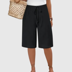 Lina | Lediga shorts med resårmidja