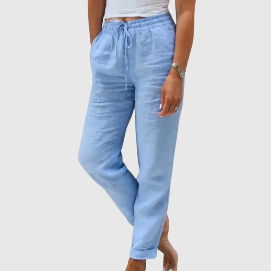 Clara | Luftiga linneshorts