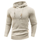 Klassisk ullhoodie för herr