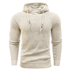Klassisk ullhoodie för herr