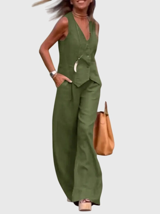 Mabel – Elegant Tvådelad Set