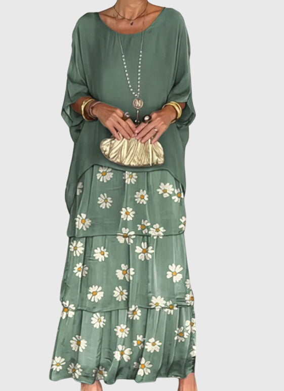 Susan – Lång Och Flödande Elegant Klänning