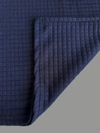 Texturerad långärmad pikétröja