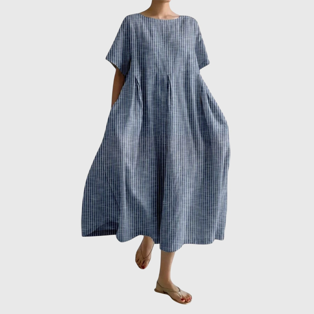 Isabell – Lång Avslappnad Klänning