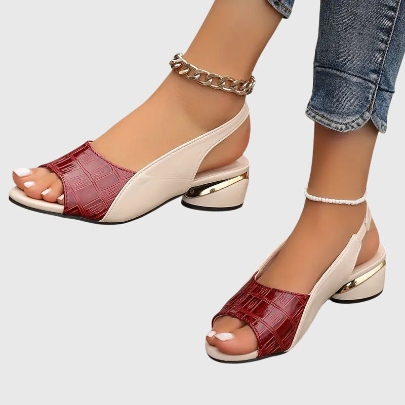 Whitney – Eleganta Skinnsandaler
