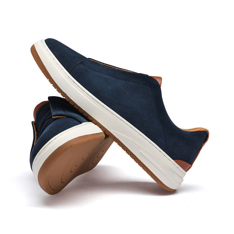 Slip-on-skor i mocka
