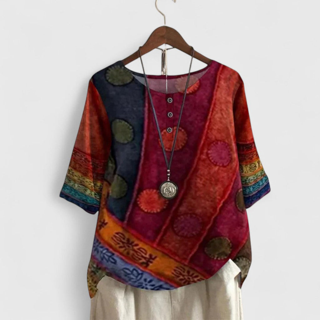 Auralie – Elegant Boho Top