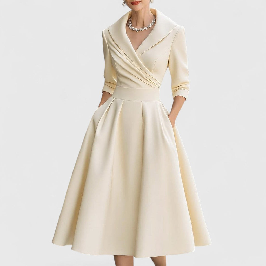 Marley Quinn – Elegant Midi Klänning
