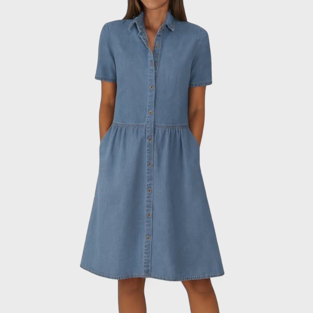 Izabella – jeansklänning för vardagen