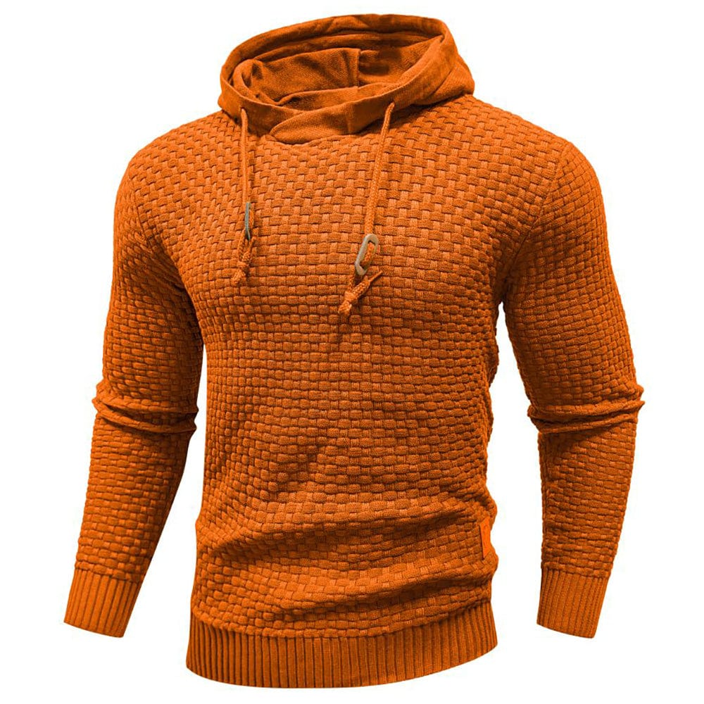 Klassisk ullhoodie för herr