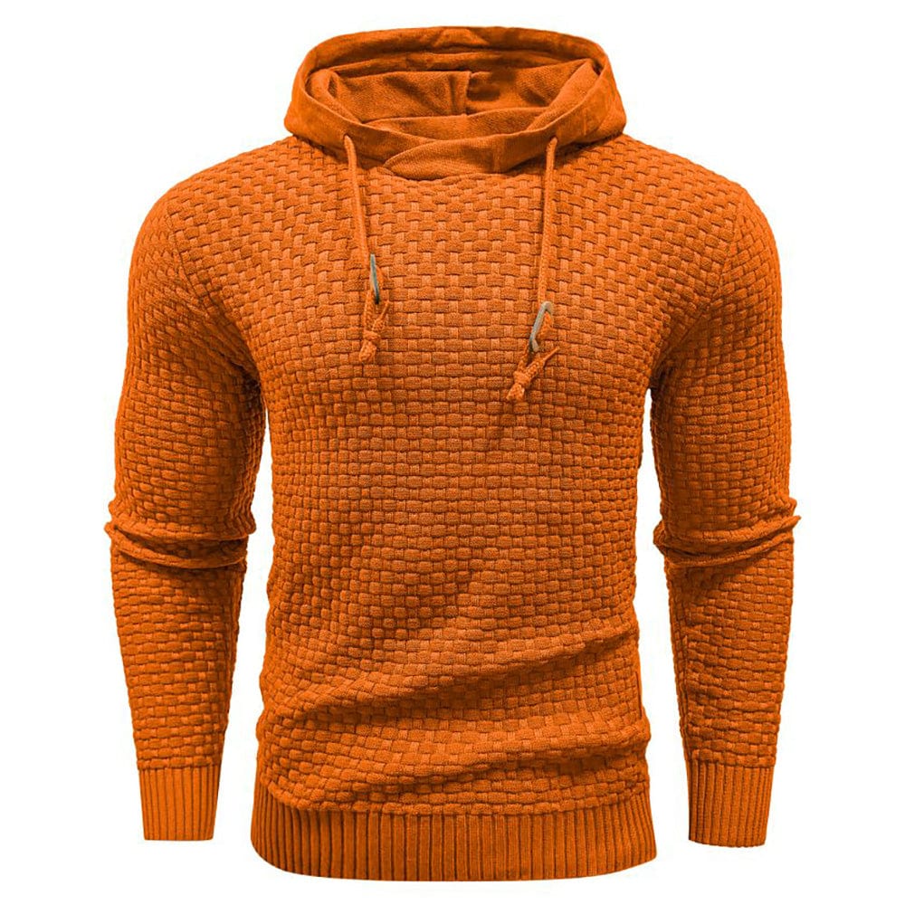 Klassisk ullhoodie för herr