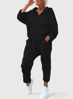 Sally – Bekväm Hooded Sweatshirt Set