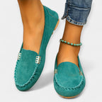 Loafers med metalldetaljer