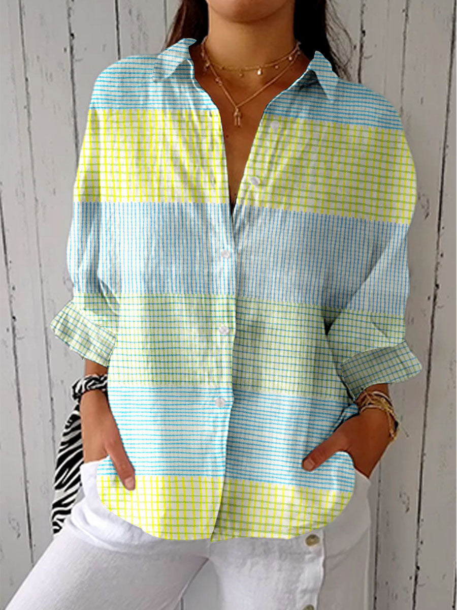 Florence | Elegant mönstrad blus