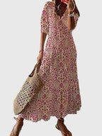 Amalia – Boho Vintage Sommarklänning