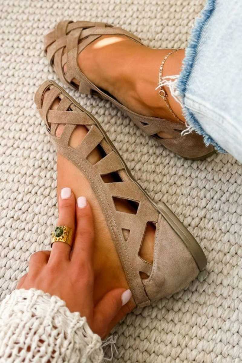 Chloé | Flätade sandaler med täckt tå