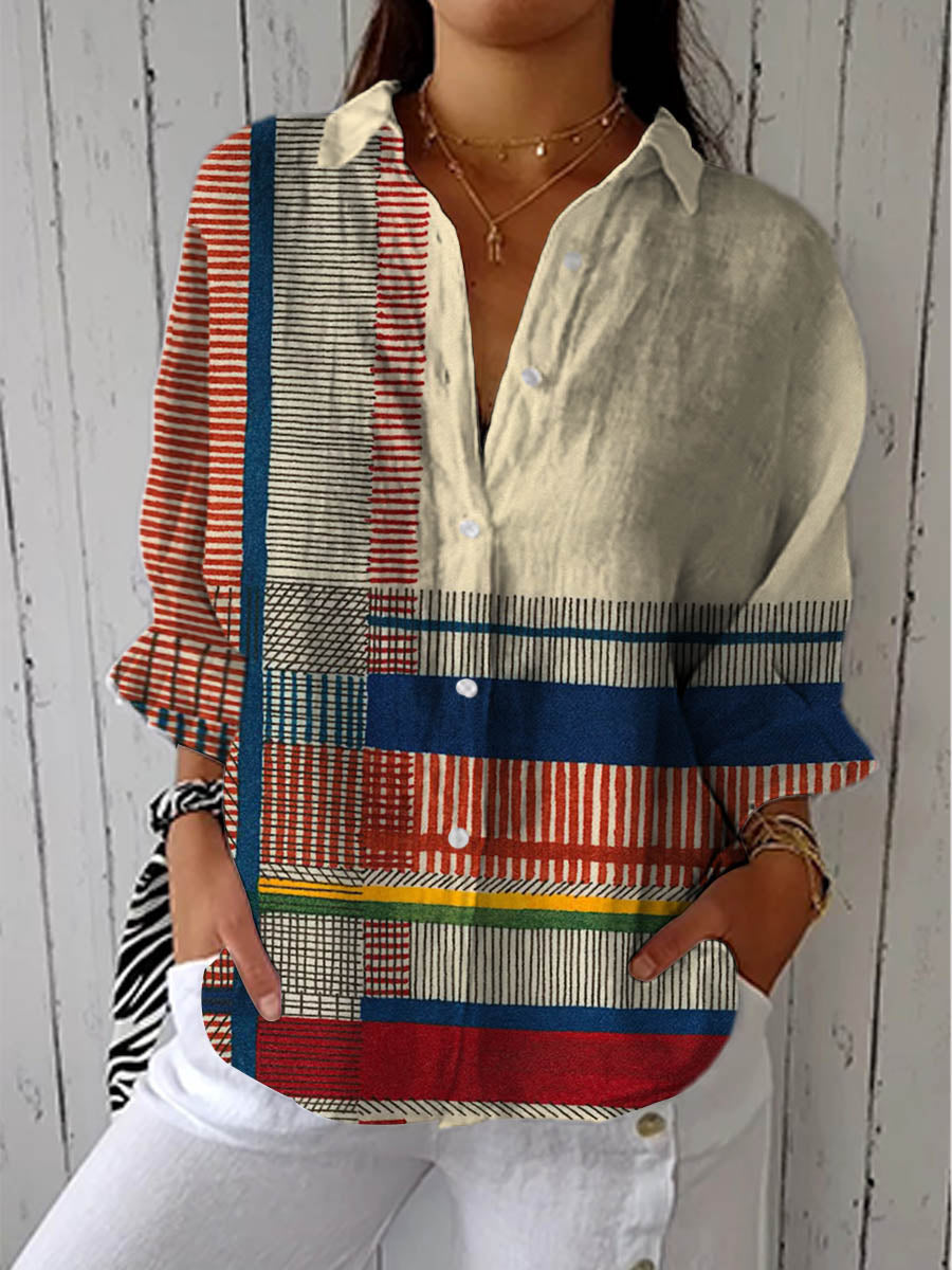 Gaëlle | Chic blus med knappar