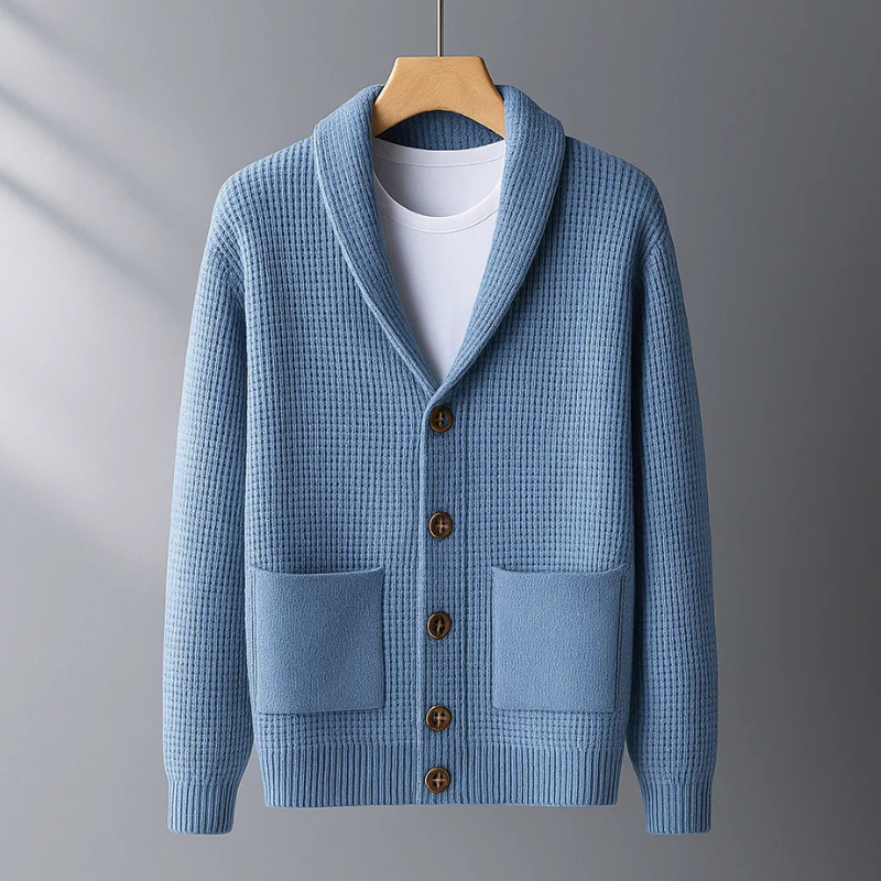 Lyxig cardigan i kashmir