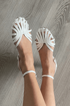 Charlotte | Platta smyckesinspirerade sandaler