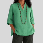 Amélie | Elegant blommig blus