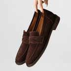 Élise | Retroloafers i mocka