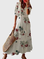 Amalia – Boho Vintage Sommarklänning