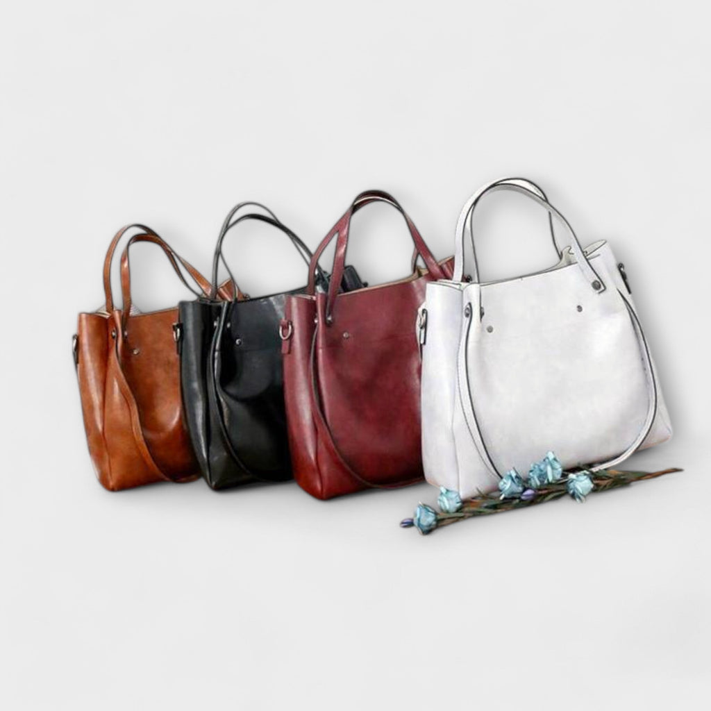 Olivia – 4-delars Vintage Väskset