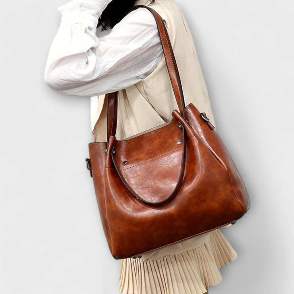 Olivia – 4-delars Vintage Väskset