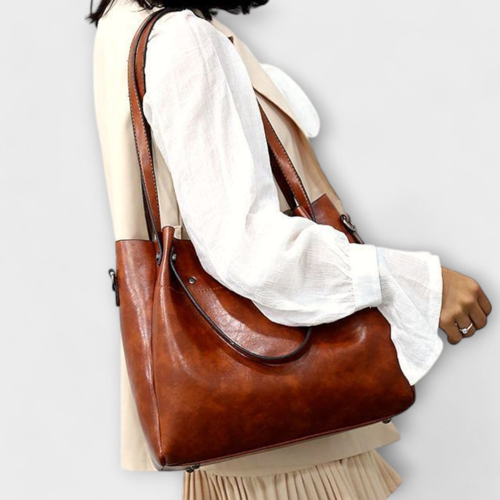 Olivia – 4-delars Vintage Väskset