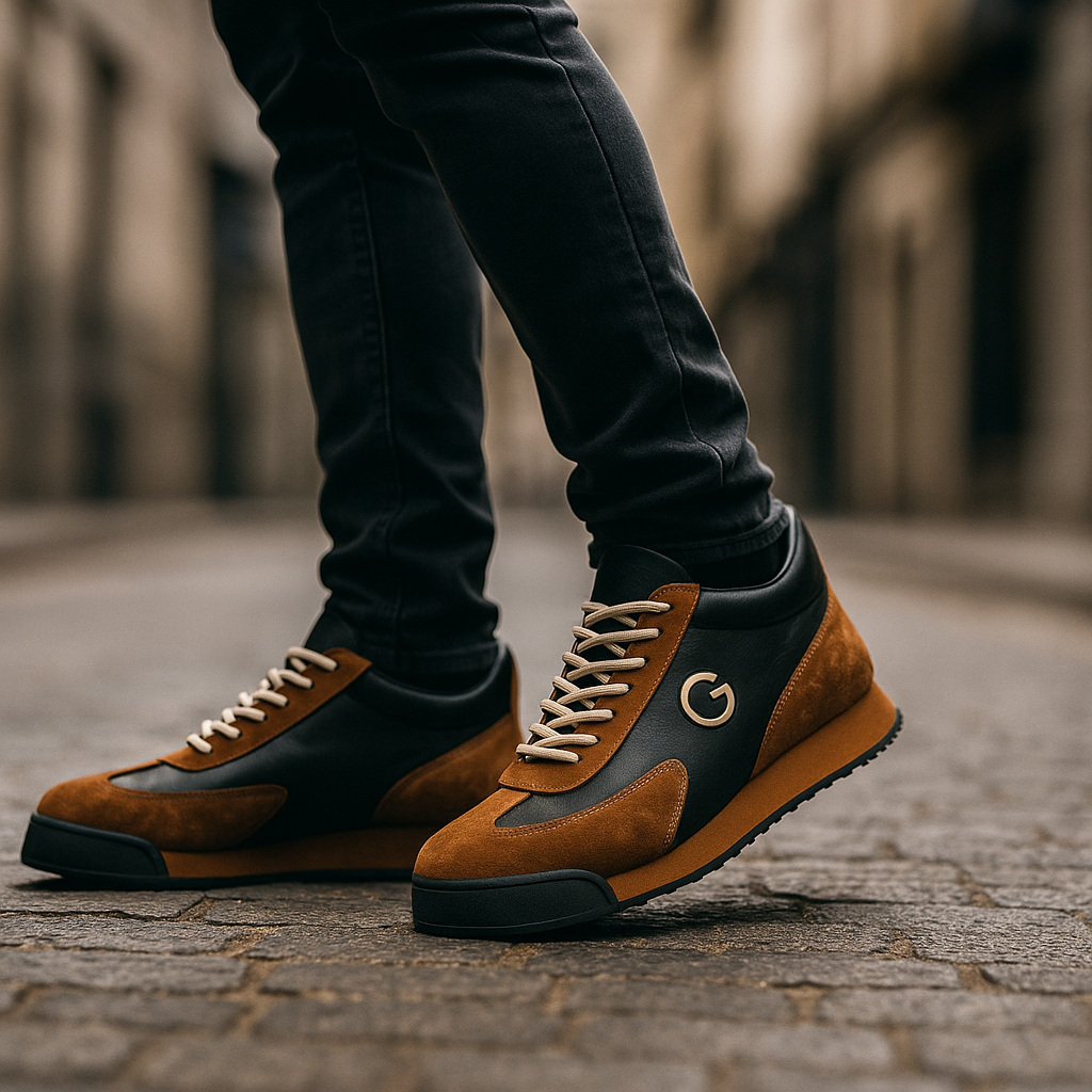Vardagssneakers för herr