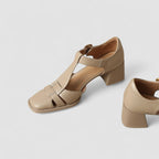 Véronique | T-remsskor med stabil klack