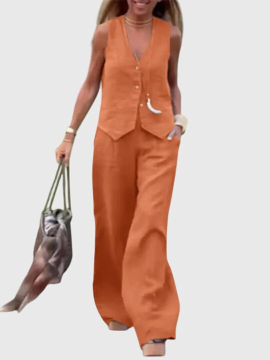Mabel – Elegant Tvådelad Set