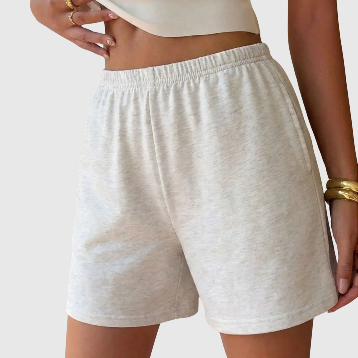Mila | Luftiga shorts med hög midja