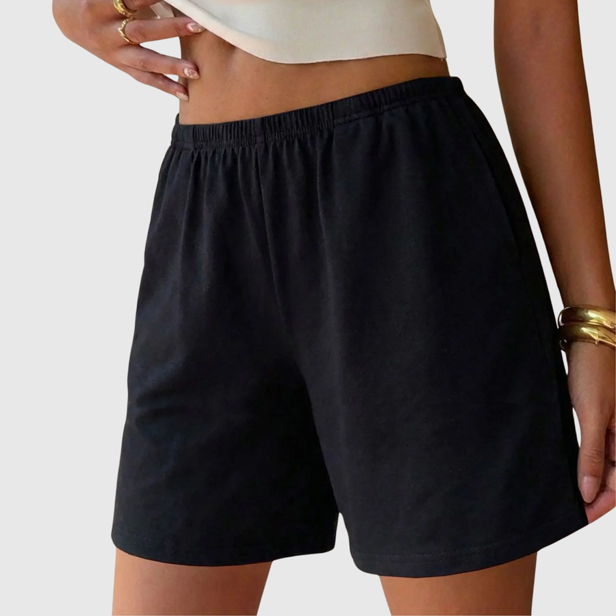 Mila | Luftiga shorts med hög midja