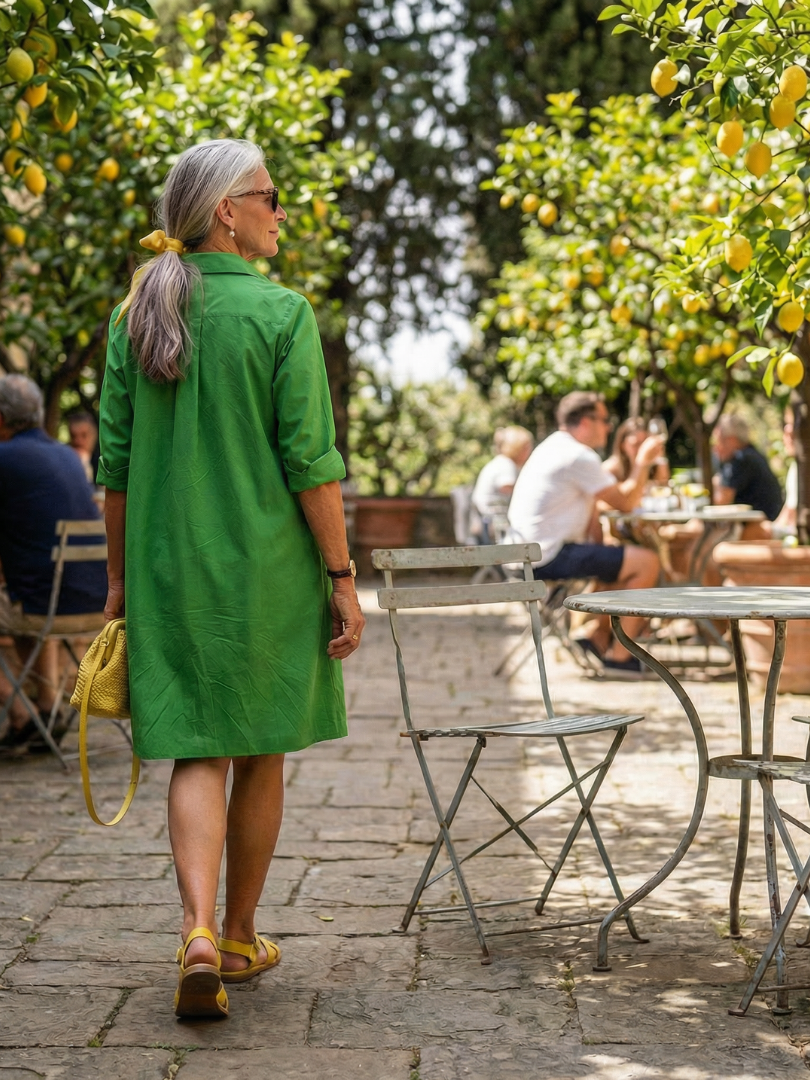 Giselle | Blommig trädgårdsklänning