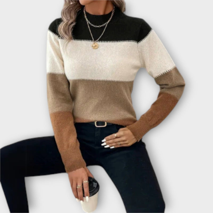 Elina – elegant randig tröja