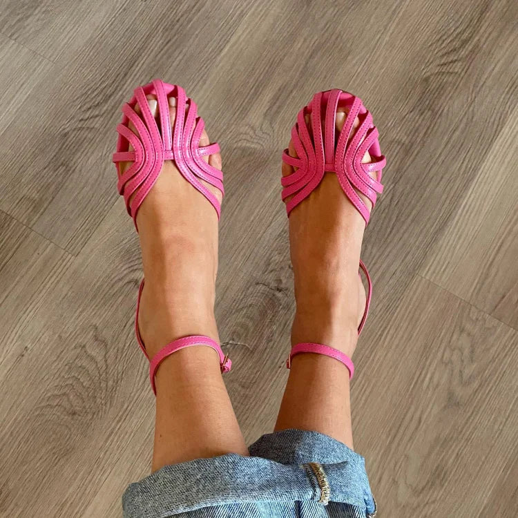 Charlotte | Platta smyckesinspirerade sandaler