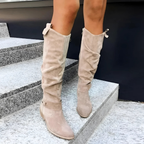 Skyler – Snygga Knähöga Mockaboots