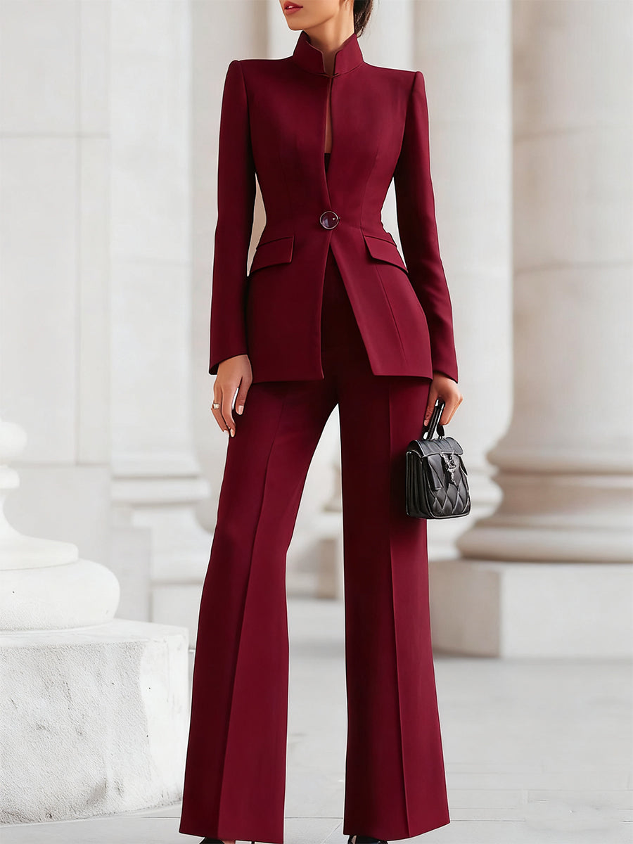 Sharie – Elegant Blazer & Byxdress Set