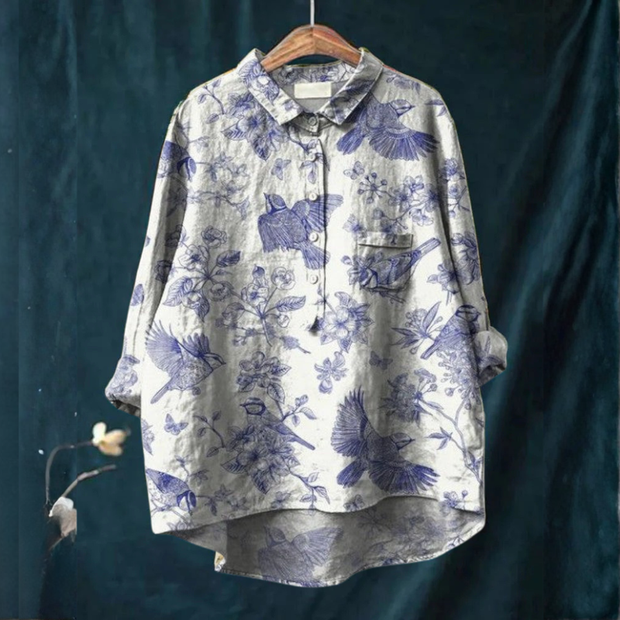Florence | Elegant mönstrad skjorta