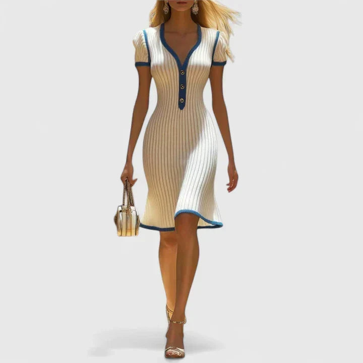 Sophrynah – Elegant Midi Klänning
