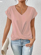 Carlinda – Elegant V-ringad topp
