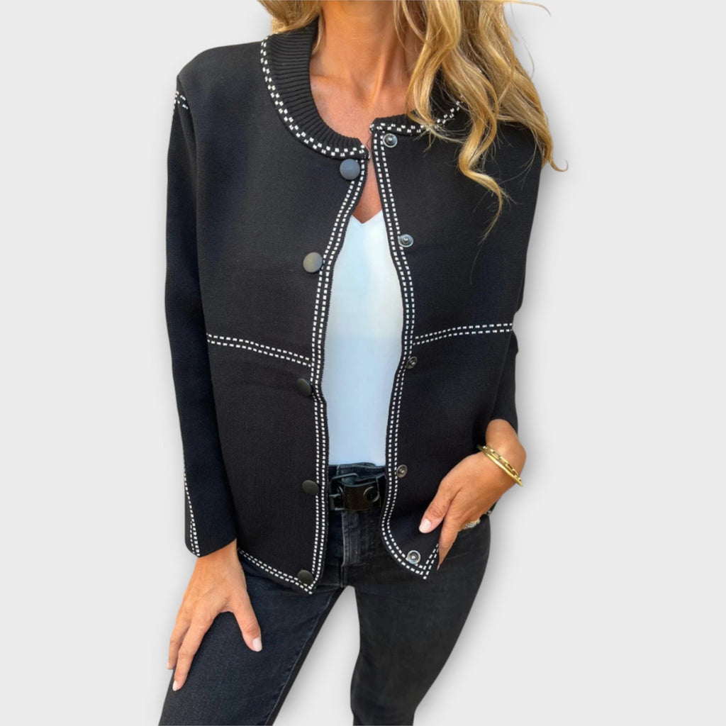 Emese – elegant grå tröja
