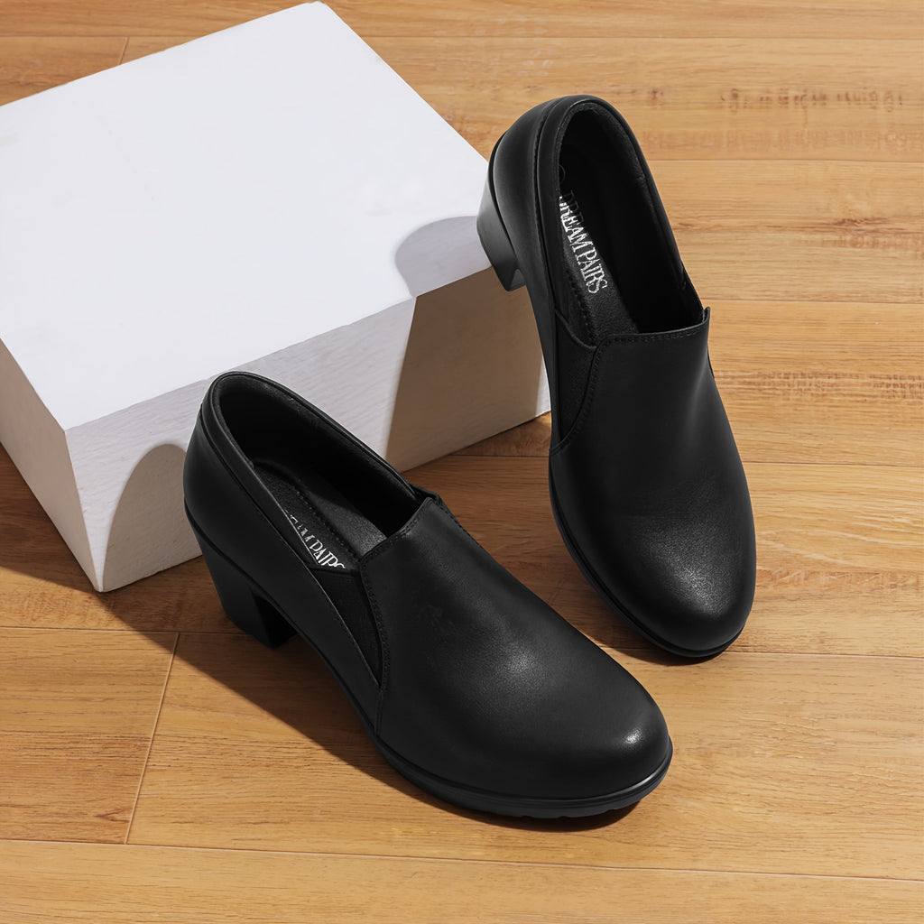 Margot | Bekväma loafers med blockklack