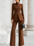Sharie – Elegant Blazer & Byxdress Set