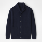 Elegant cardigan för herr