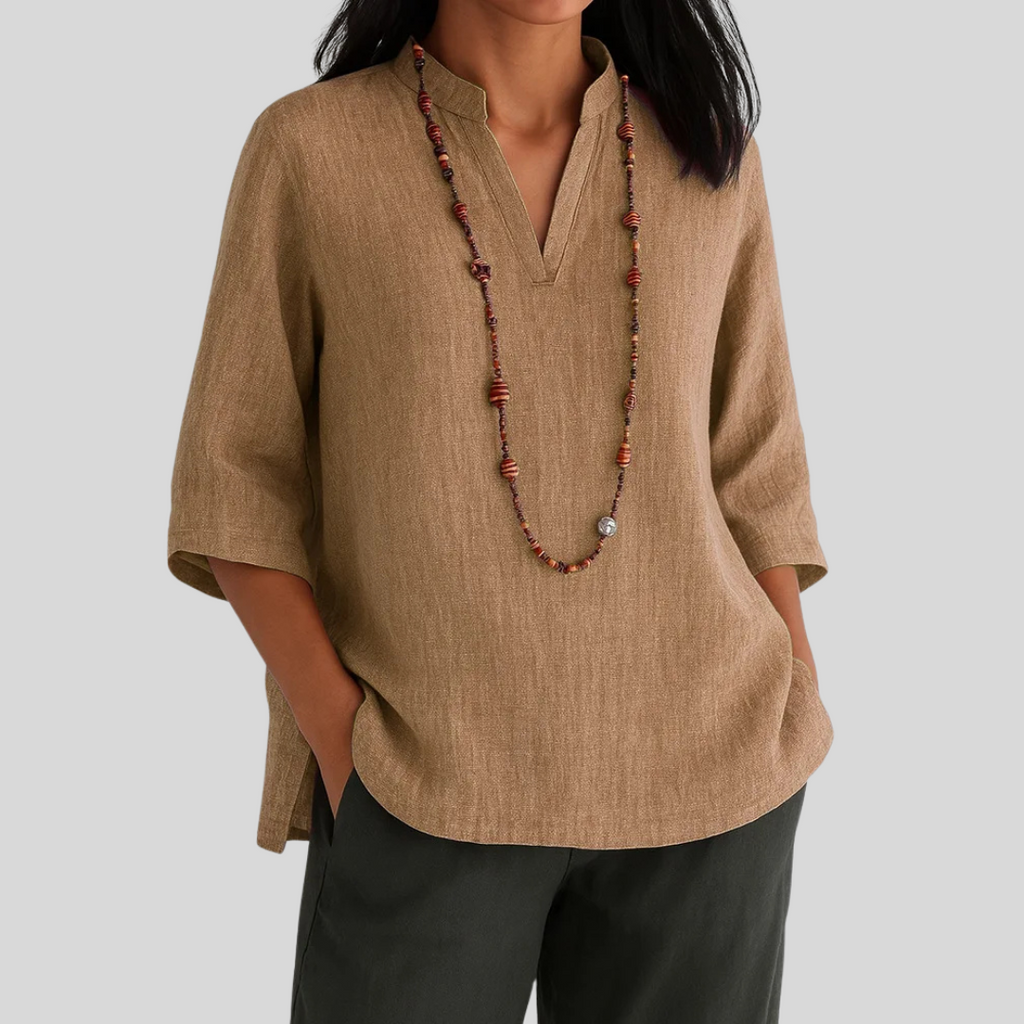 Amélie | Elegant blommig blus